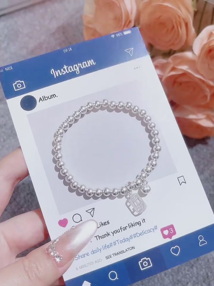 腕间藏柿，事事平安：金六福吉祥柿柿平安足银手链体验记