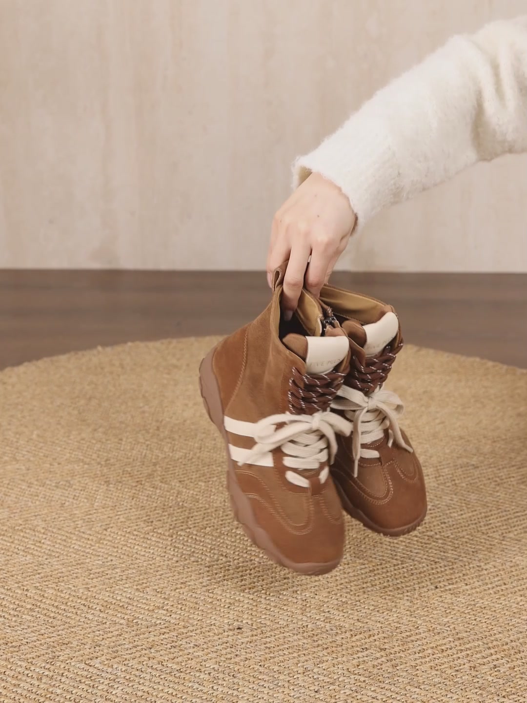 复古风德训鞋，Five Plus这双拳击靴让我秒变文艺酷女孩！