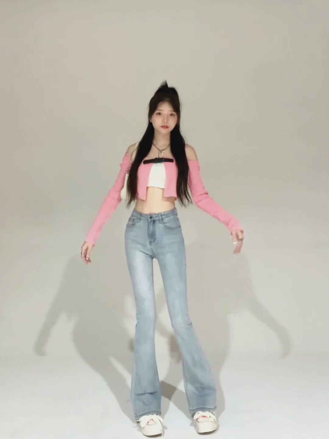 小个子福音！这条马蹄裤让我腿长两米八✨