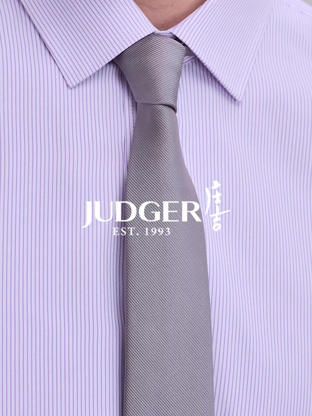 庄吉竖条纹衬衫：商务男士的“第二层皮肤”体验