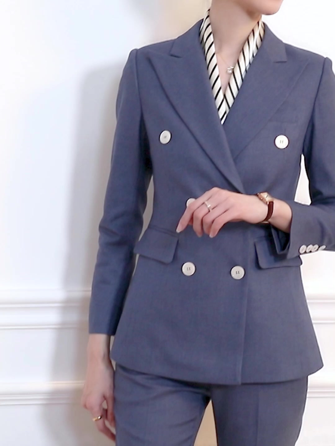 面试穿搭天花板！这套西装让我气场全开💼