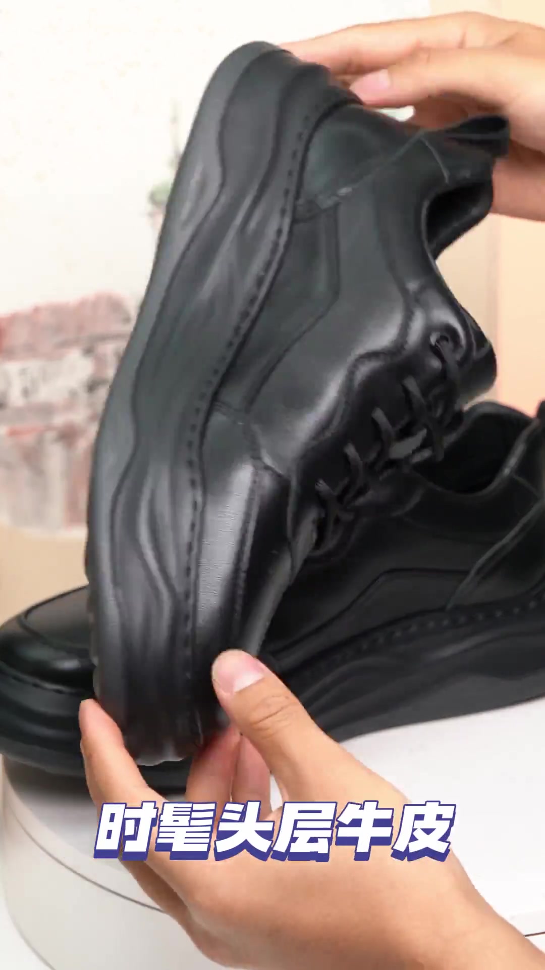 通勤党必入！这双沙驰头层牛皮鞋，舒适到不想脱！