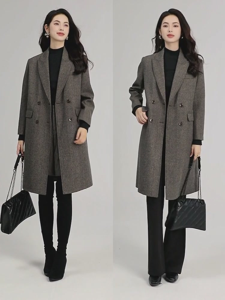 这件羊毛大衣，让我在冬天也能优雅得像个法国女人！