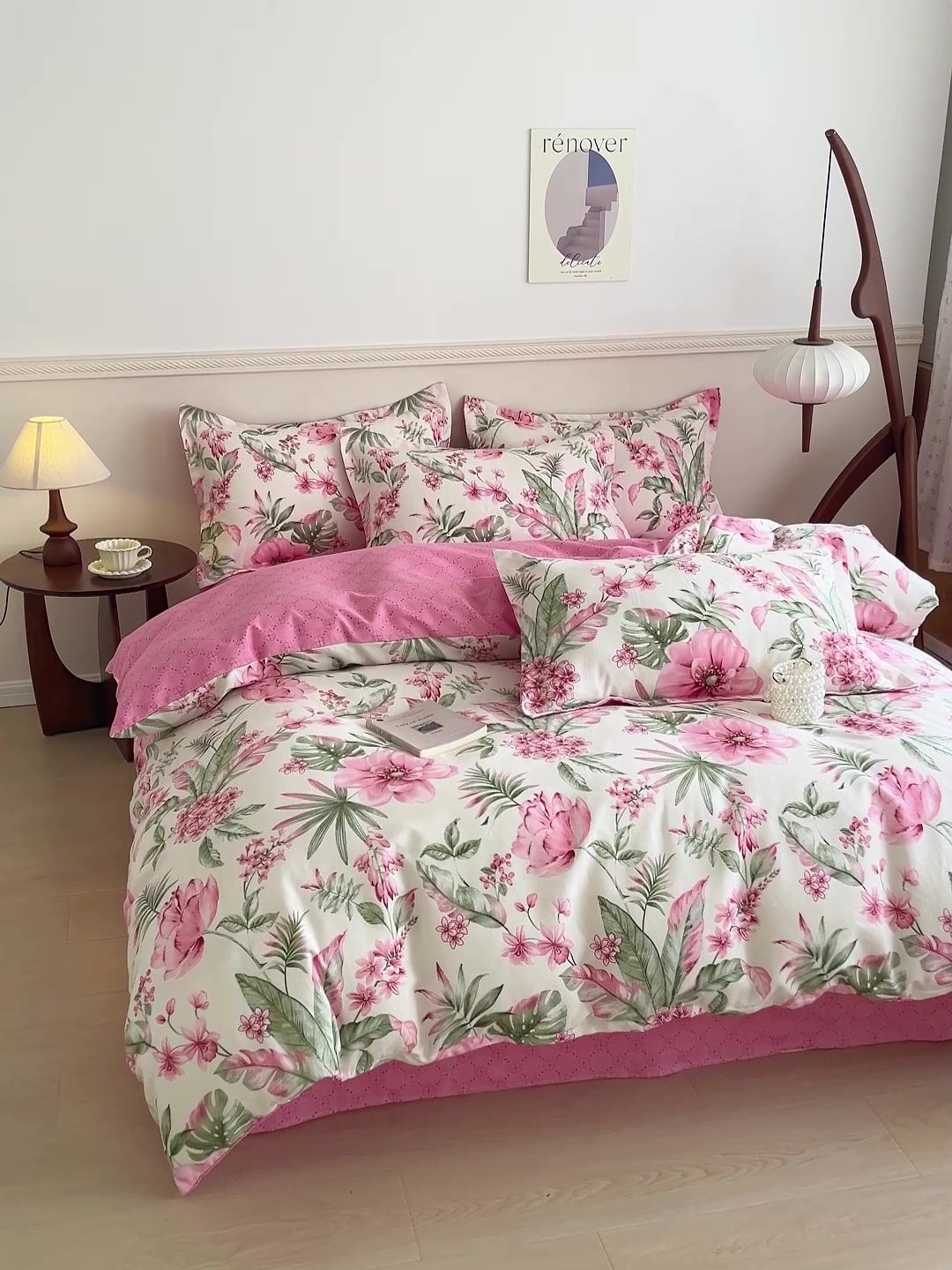 冬天必备！皇冠家纺磨毛四件套，温暖到不想起床💤