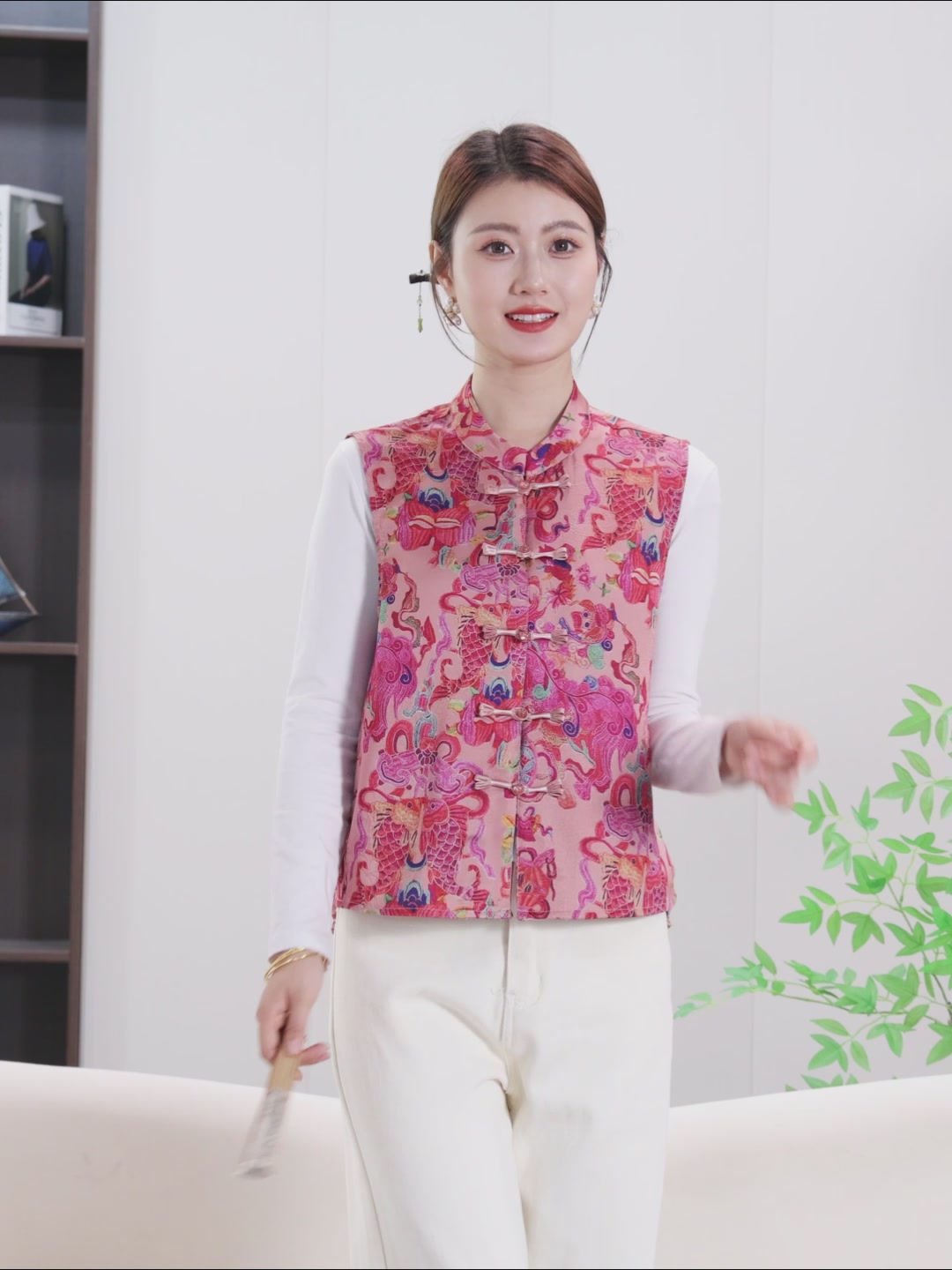 妈妈的新中式开衫，国风穿搭也能这么时髦！