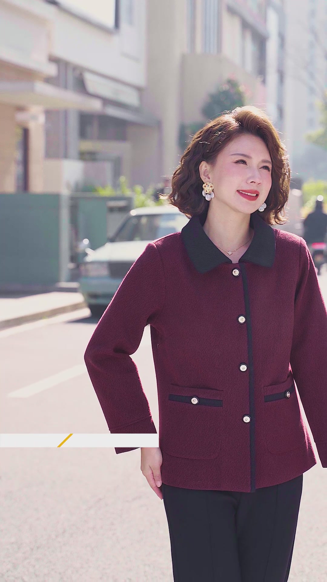 给妈妈买的小香风外套，这钱花得值吗？——讴歌天奴翻领短款西装实测