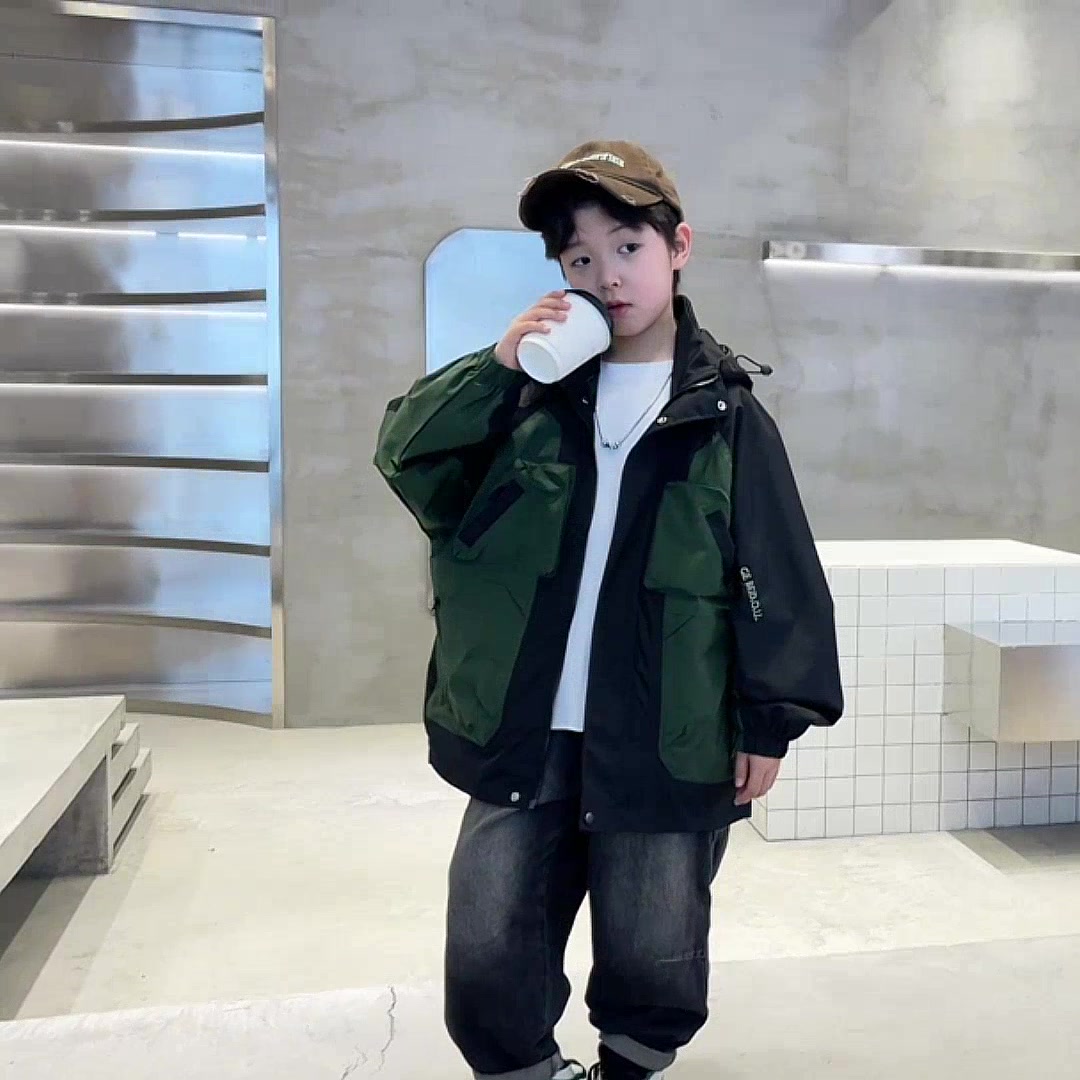 独行侠的春天战袍！这件风衣让儿子帅到没朋友😎
