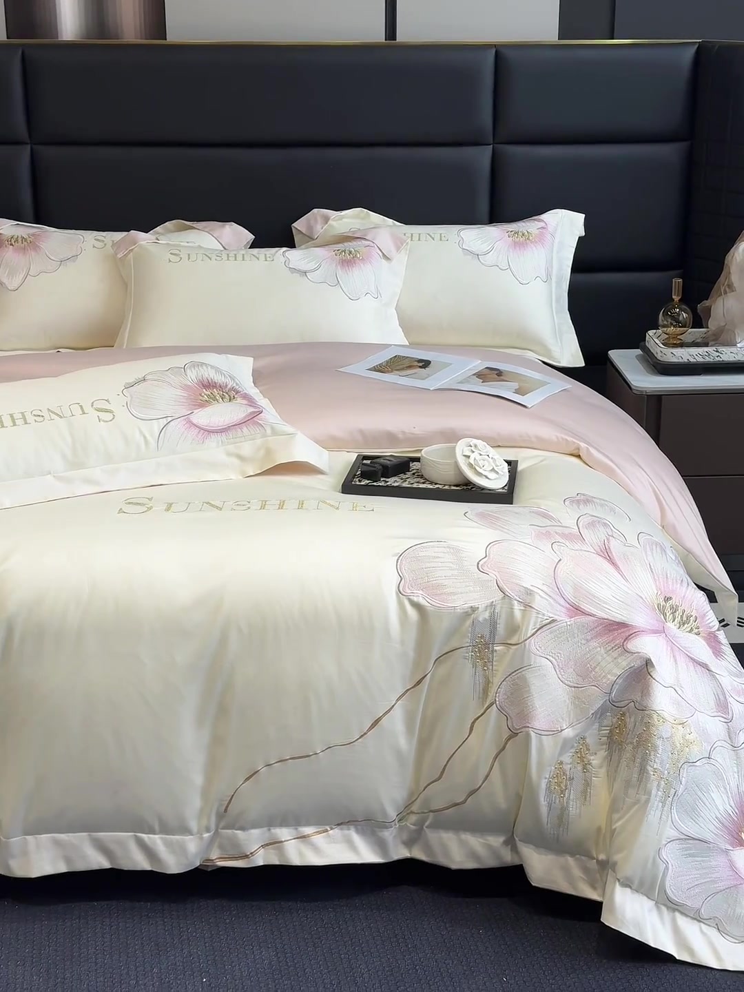 裸睡党必入！高级感四件套让我每天赖床到中午😴