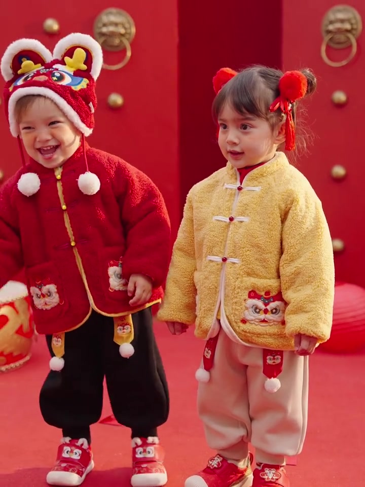 过年必备!嘟嘟家国风唐装,宝宝穿上秒变小福娃🧧