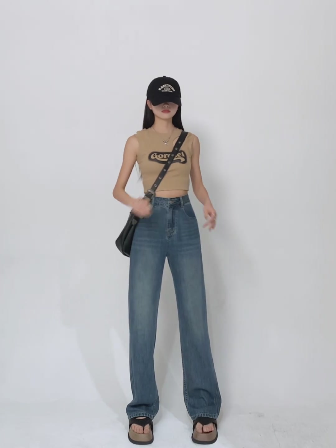 夏天穿这条冰丝牛仔裤，凉快又显腿长！