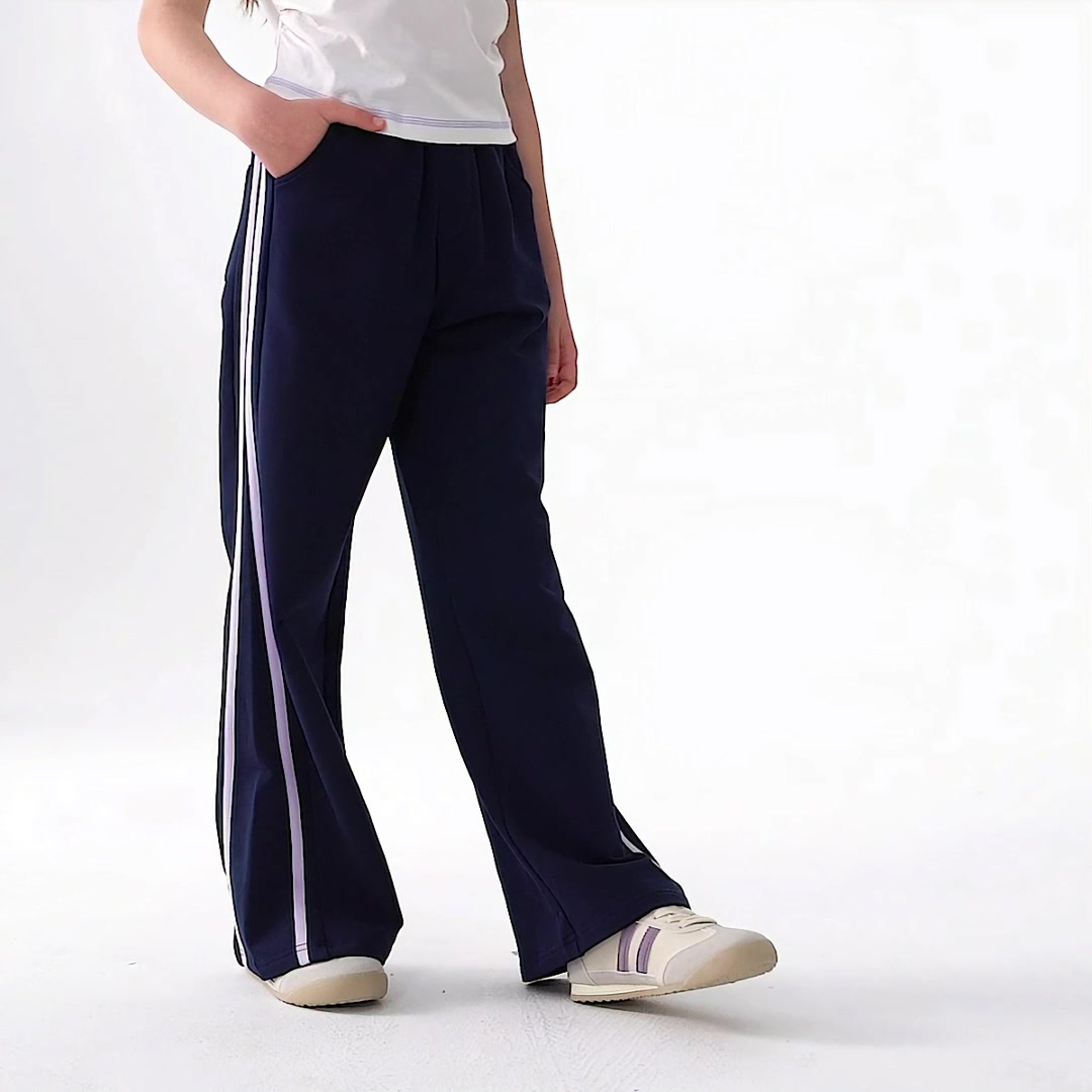 英氏YEEHOO儿童卫裤体验：一条让娃秒变潮童的织带微喇裤