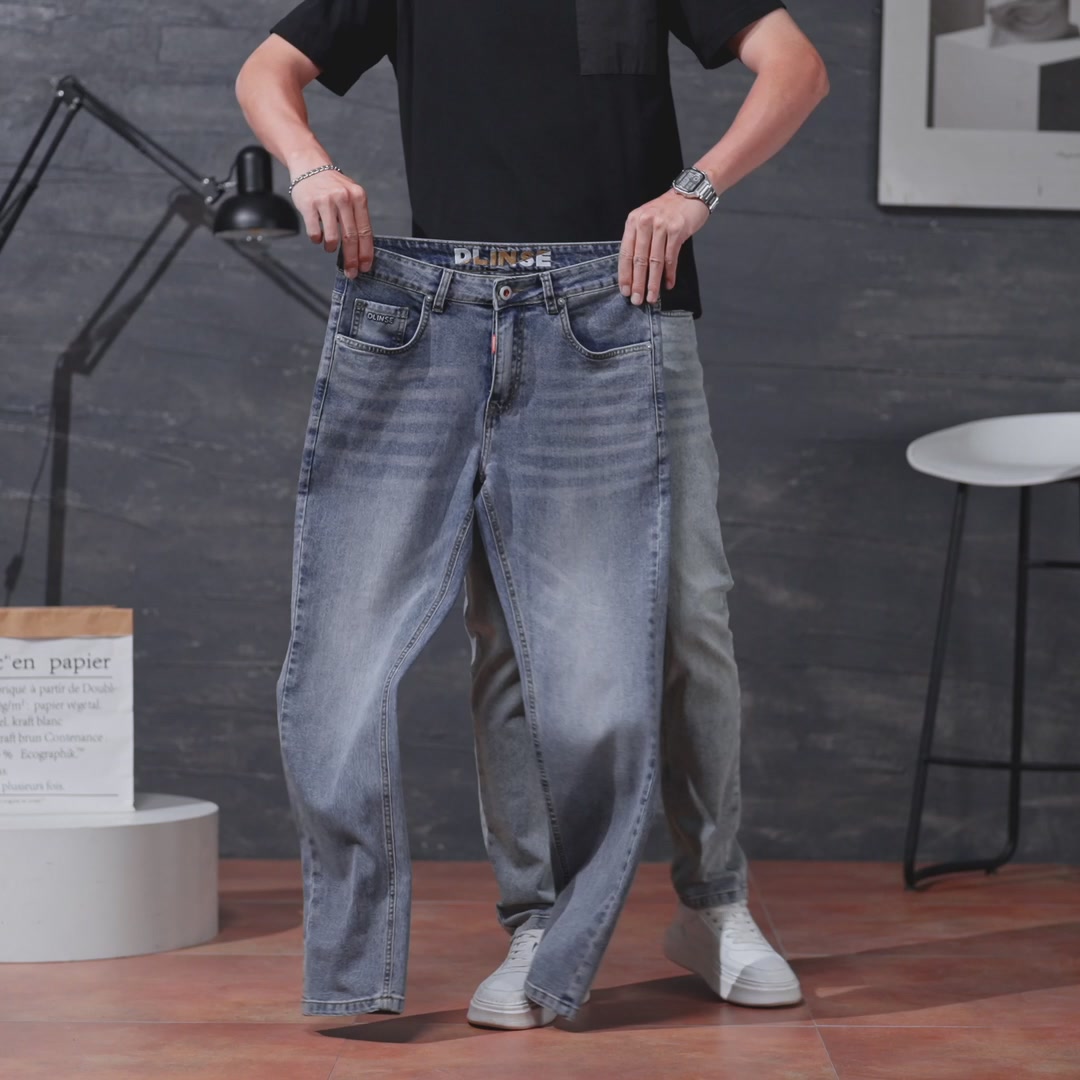 旷华2025新款牛仔裤：美式潮牌百搭长裤，299元值不值？