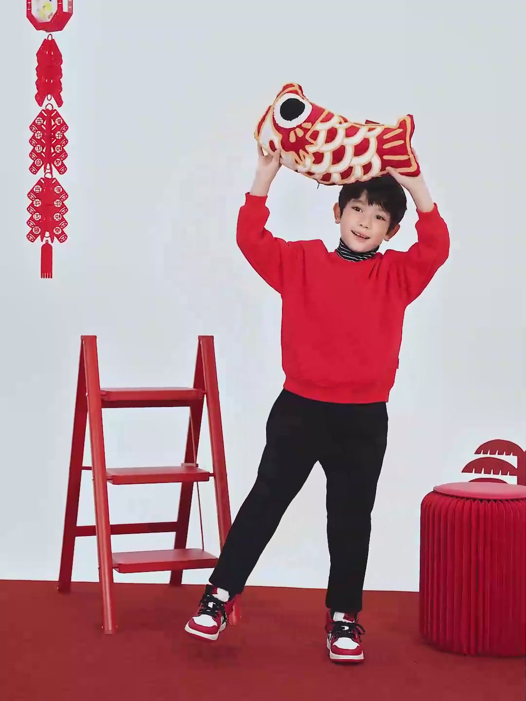 圣诞红毛衣穿搭分享🎄｜气场全开的高级感！ 第3张图片