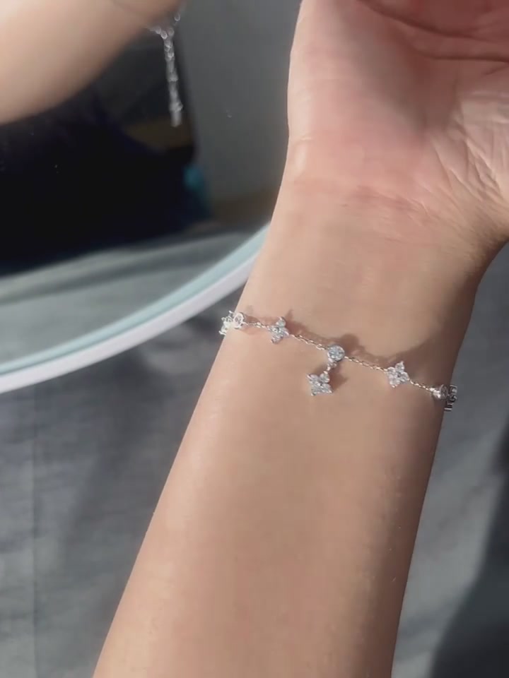 四叶草手链叠戴大法，气质瞬间拉满！