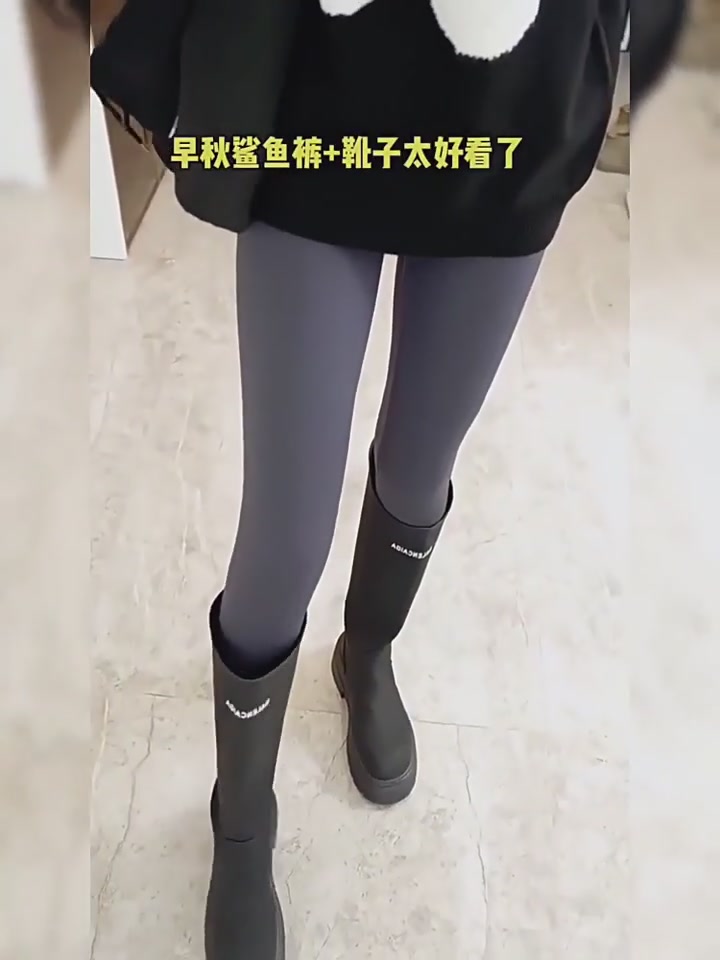 韩坊诗鲨鱼裤实测：一条让我从怀疑到真香的瑜伽裤