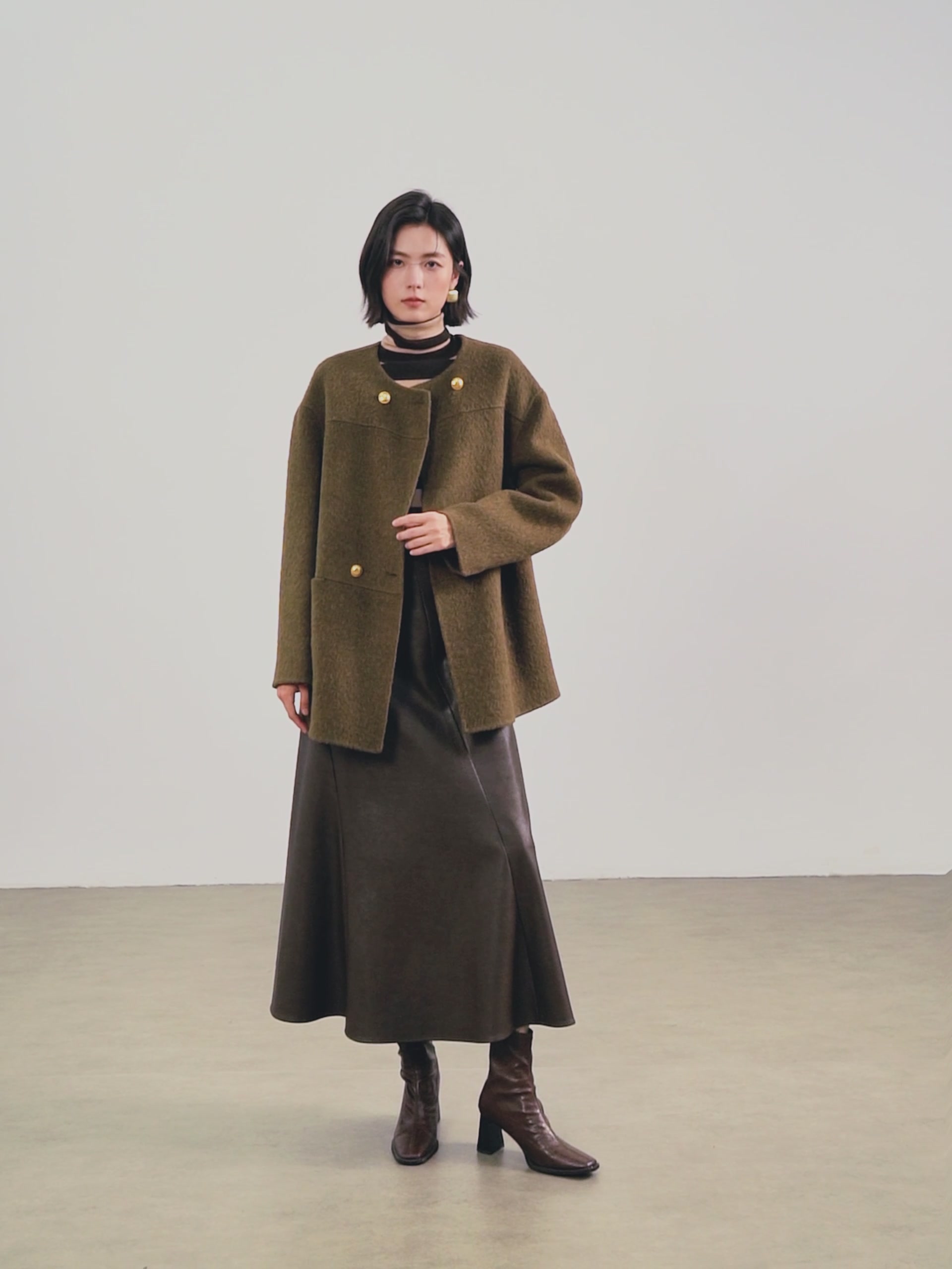 佧茜文这件大衣，我愿称之为通勤界的神！