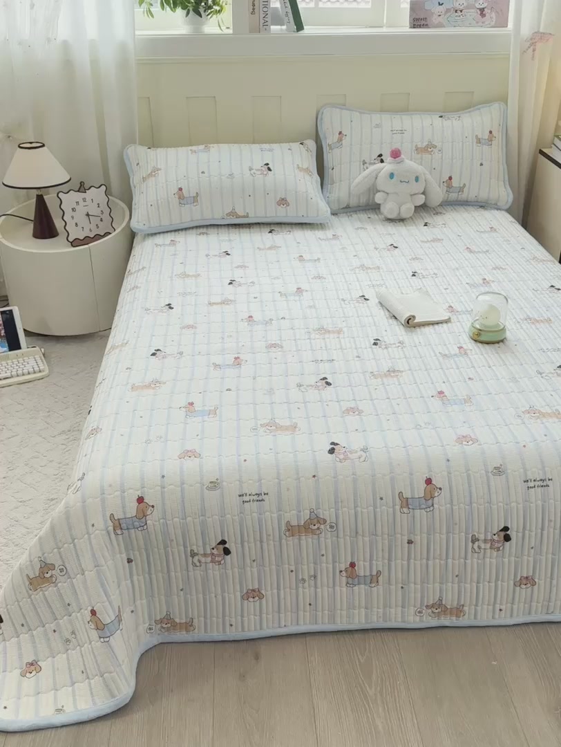 姐妹们！我挖到宝了！这床盖也太舒服了吧！