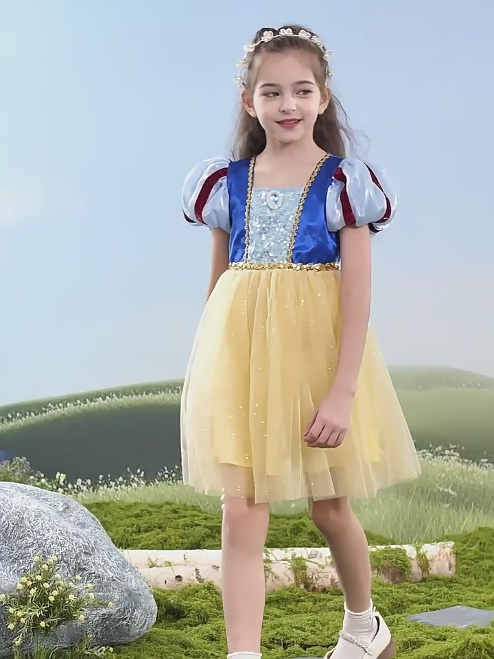 穿上它，每个女孩都是迪士尼在逃公主！多妙屋白雪公主裙体验报告