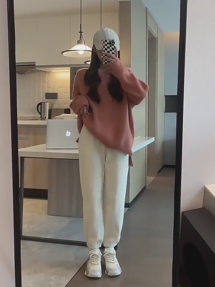 冬天必备!这条意达鸟雪尼尔运动裤也太好穿了吧!