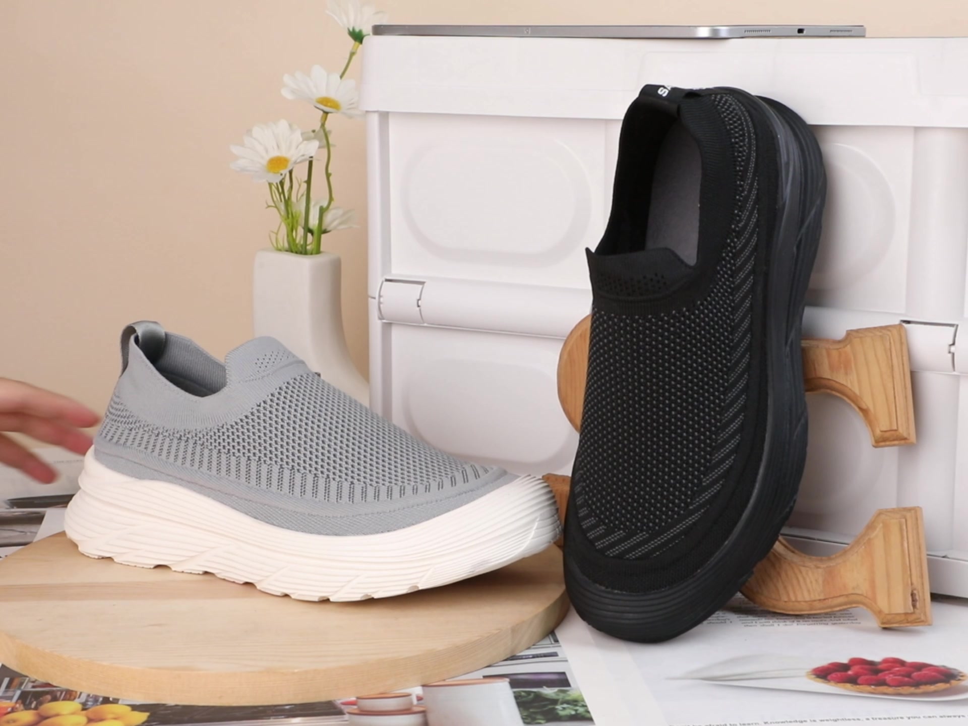 沙驰Sport轻便发泡底网面鞋：一脚蹬出舒适与百搭的搞笑探索之旅