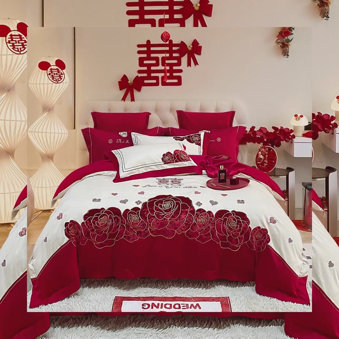 花2498元买婚庆四件套，我后悔了吗？皇力士100支纯棉体验报告