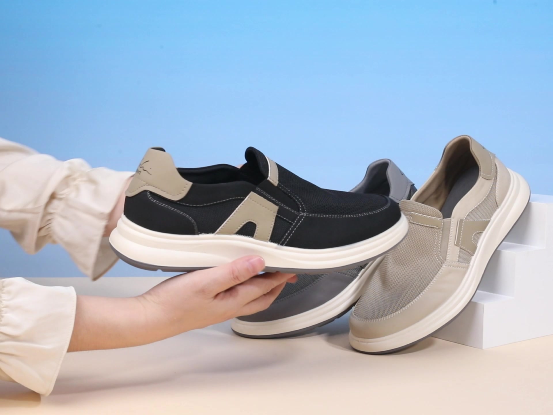 沙驰sport飞织鞋，轻便透气到怀疑人生！