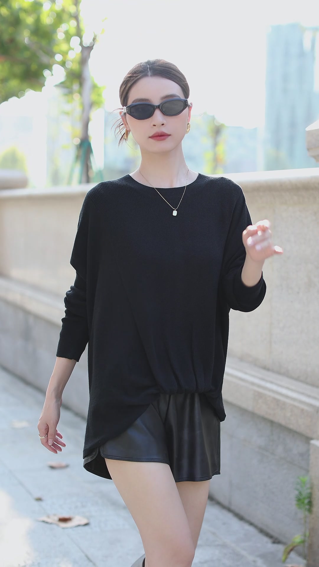 穿上这件针织衫，我仿佛拥有了整个秋天的温柔