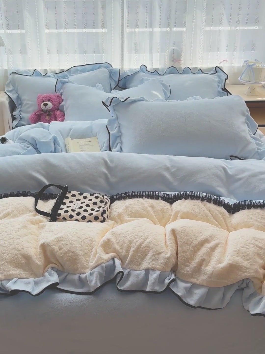 逸茉公主风四件套：冬天里的毛绒小确幸，值不值这个价？