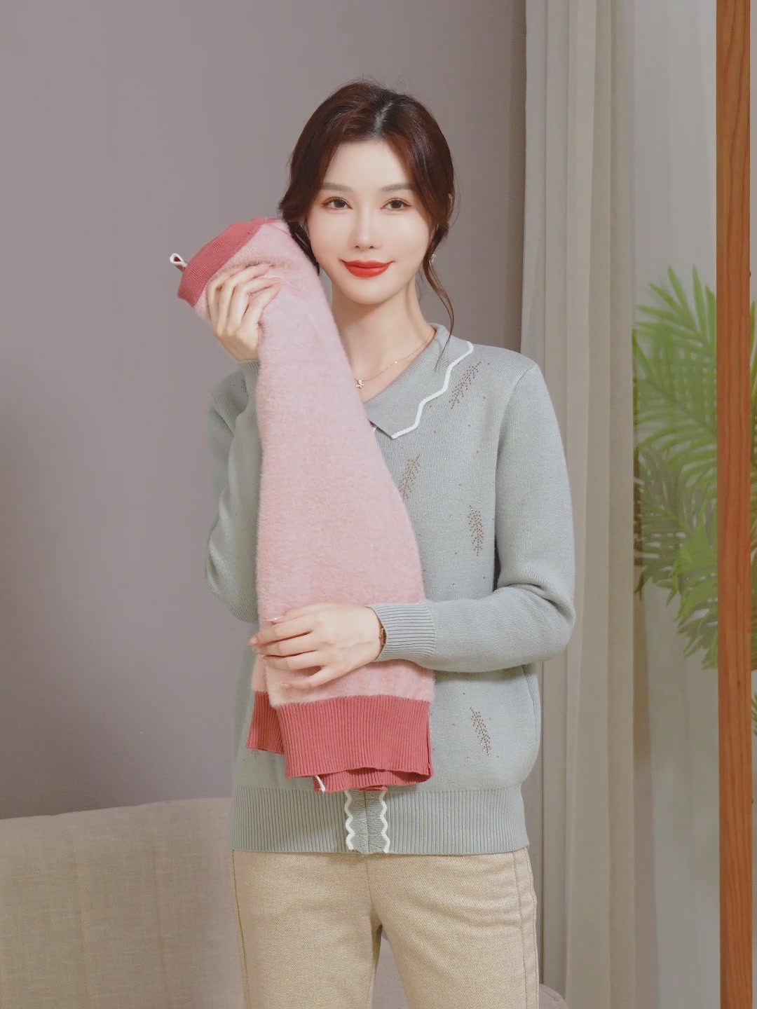 寻蔻年华新款针织衫，中老年保暖神器还是智商税？