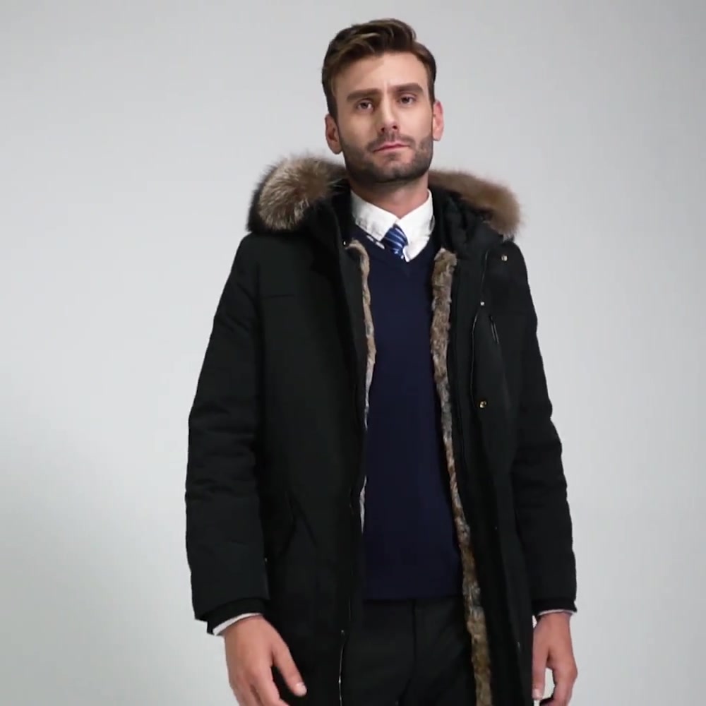 穿上它，我就是冬季里的霸道总裁！奢梵蒙派克羽绒大衣深度体验