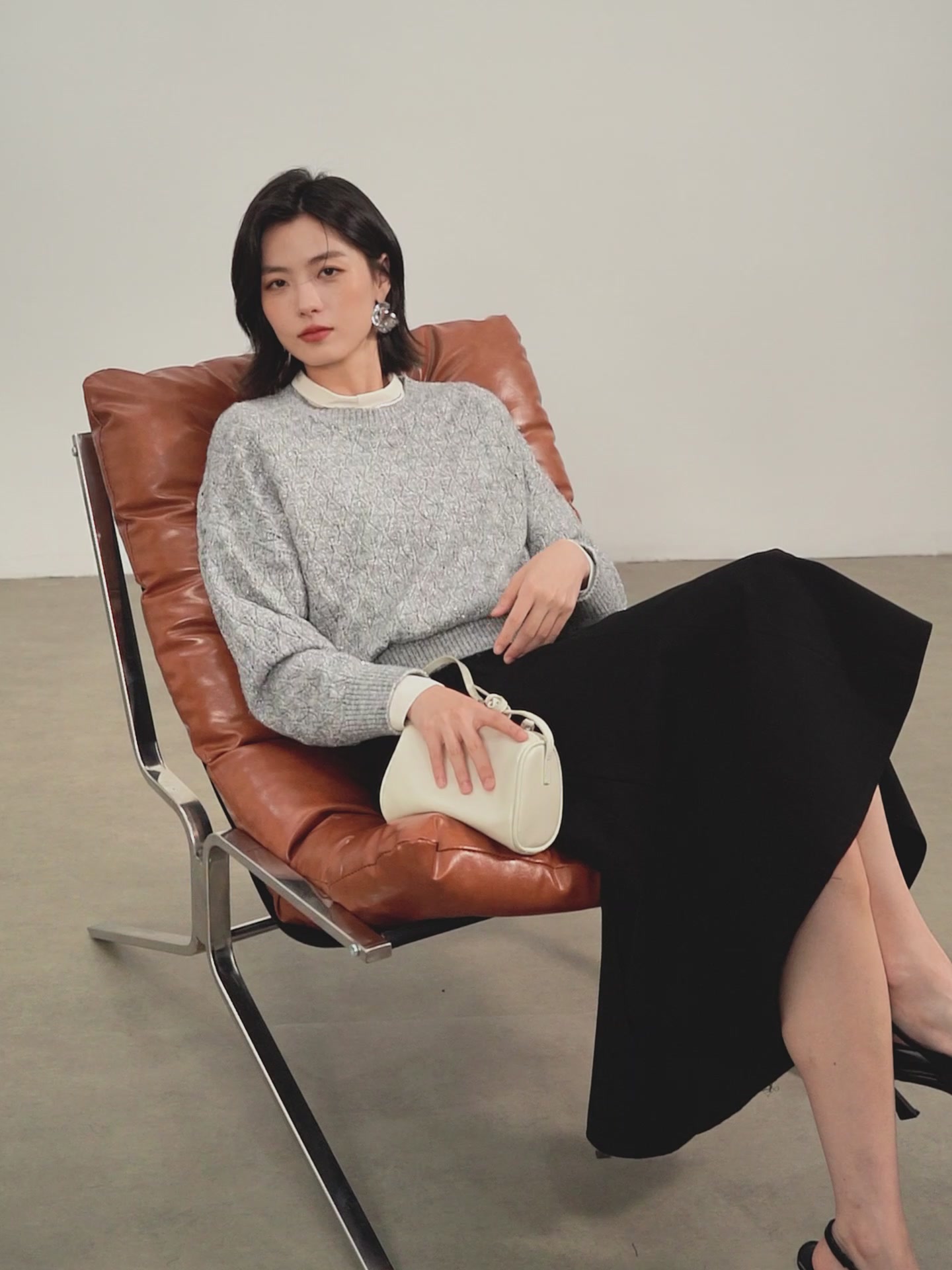 佧茜文马海毛针织衫｜温柔又时髦，这个冬天就靠它了！