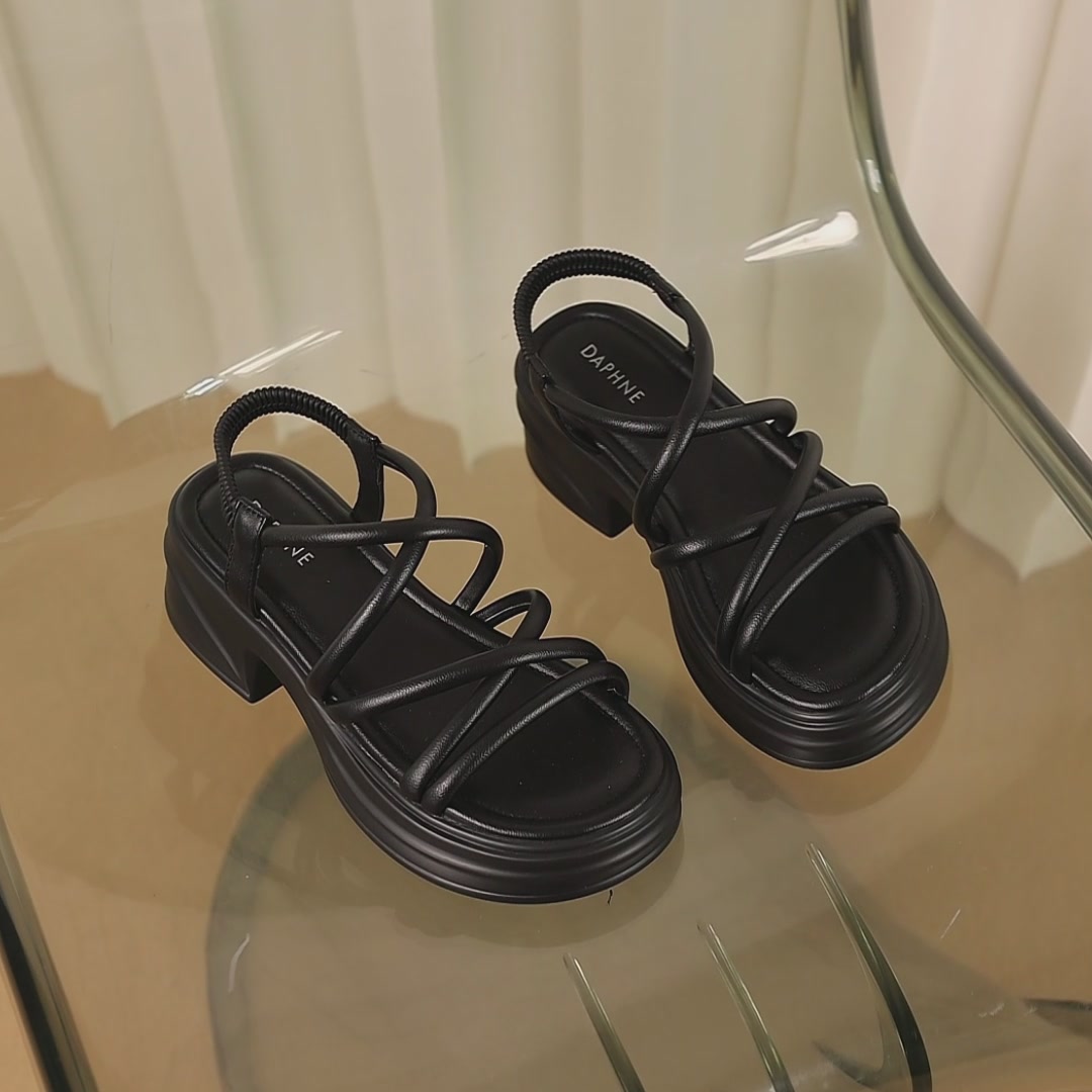 夏日仙女风！这双达芙妮凉鞋让我秒变温柔小姐姐✨