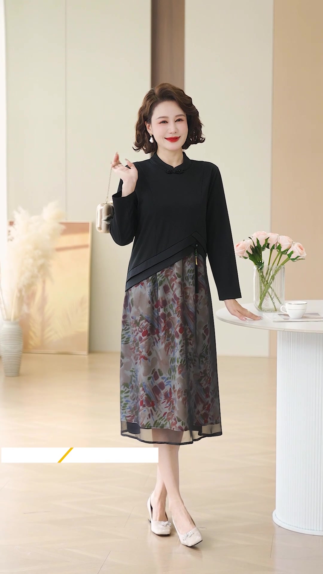 40+妈妈们看过来！新中式连衣裙让你优雅到骨子里✨