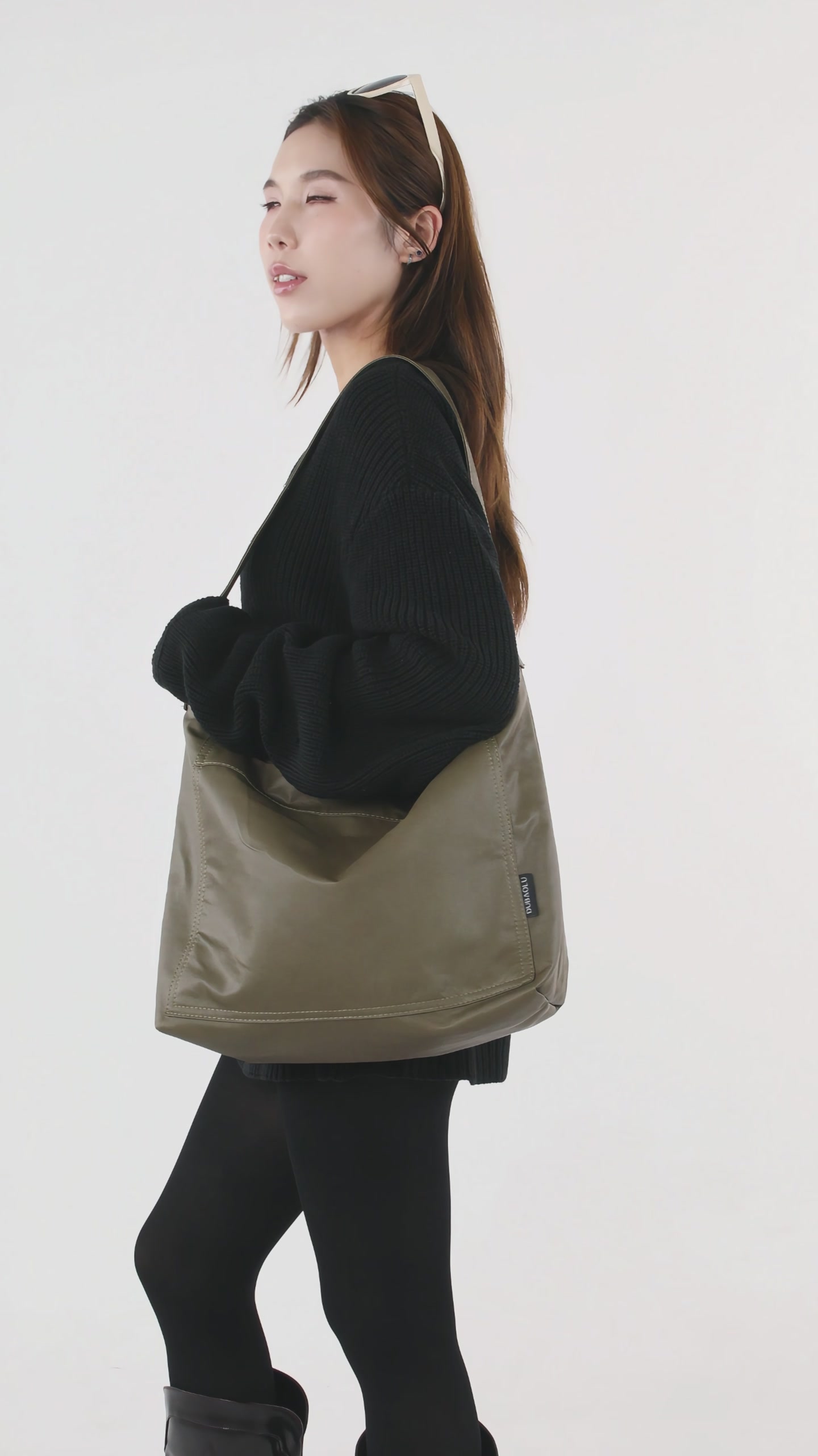 通勤必备！都宝路复古托特包，大容量超实用✨