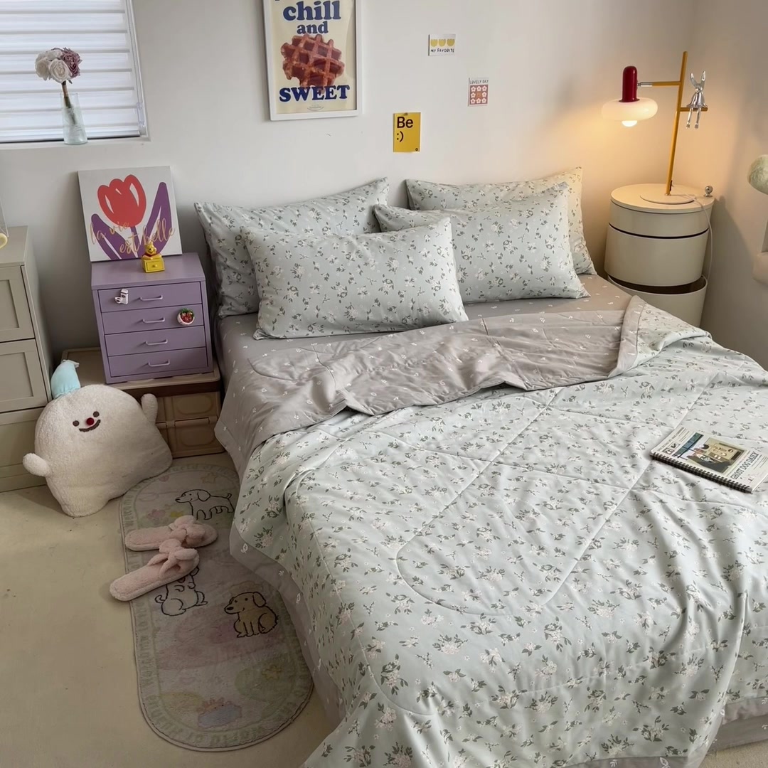 爸妈的夏日小确幸：新疆纯棉夏凉被，给爸妈的贴心礼物