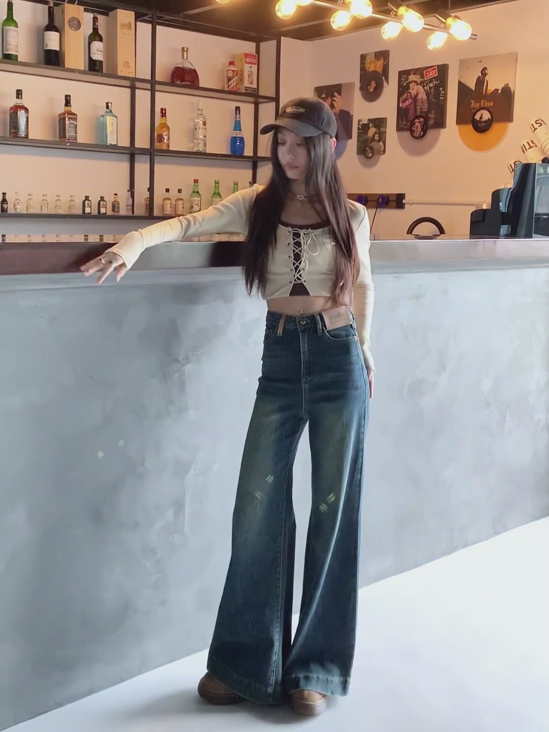 秋冬必入!这条牛仔裤让我秒变腿精本精👖