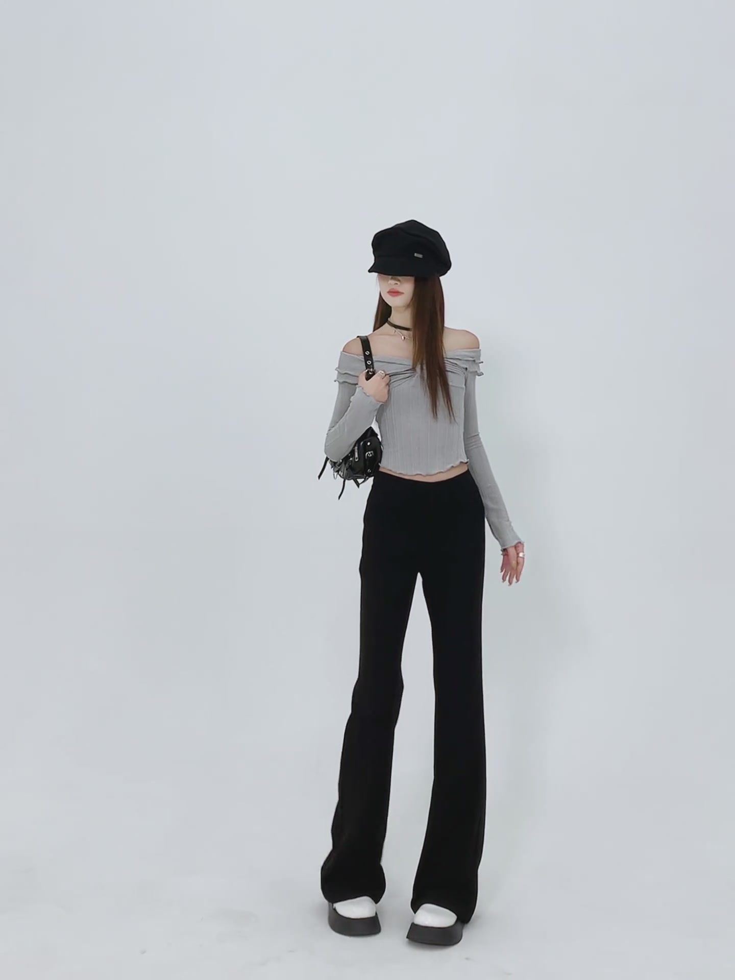 这条微喇叭西装裤，让我在办公室成了‘显瘦担当’！