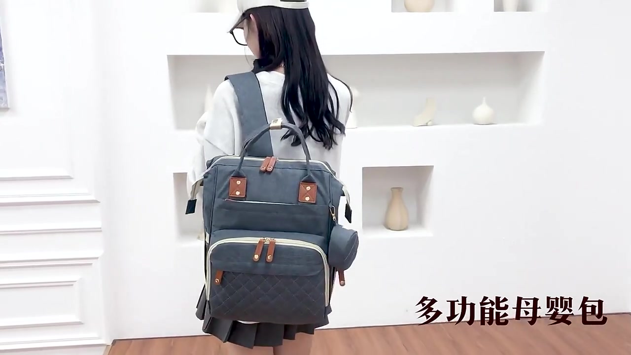 宝妈必备！亚比雅BYB妈咪包，轻便收纳神器，出门带娃不再手忙脚乱！