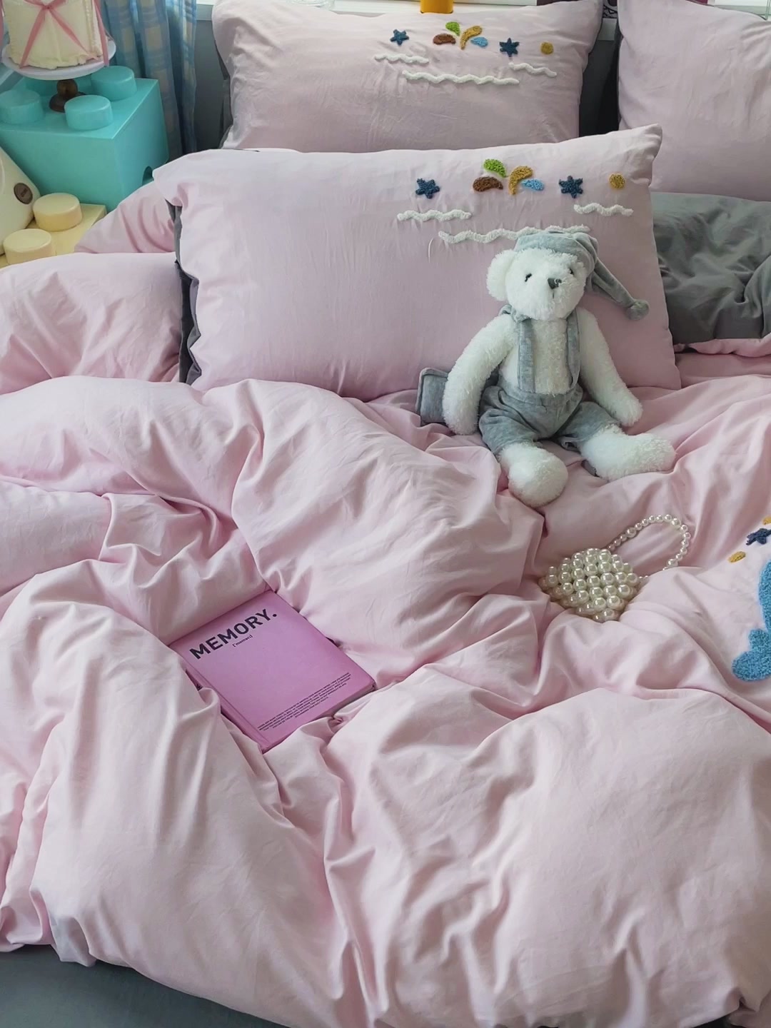 爸妈的床单被套，让我秒变宿舍小公主！