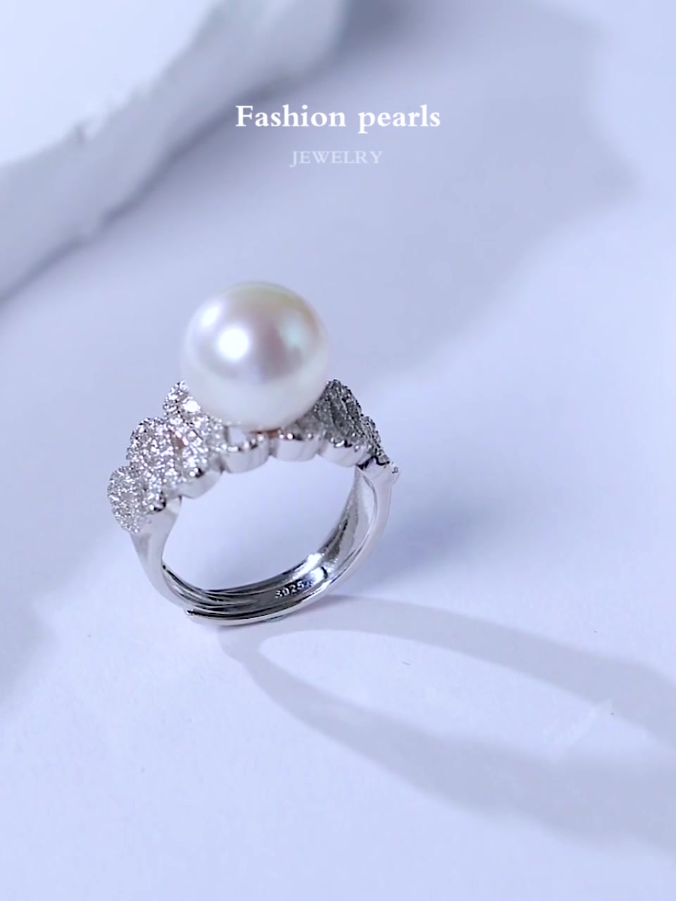 佰色传情BRI.R珍珠戒指：戴上它，你就是人间富贵花！