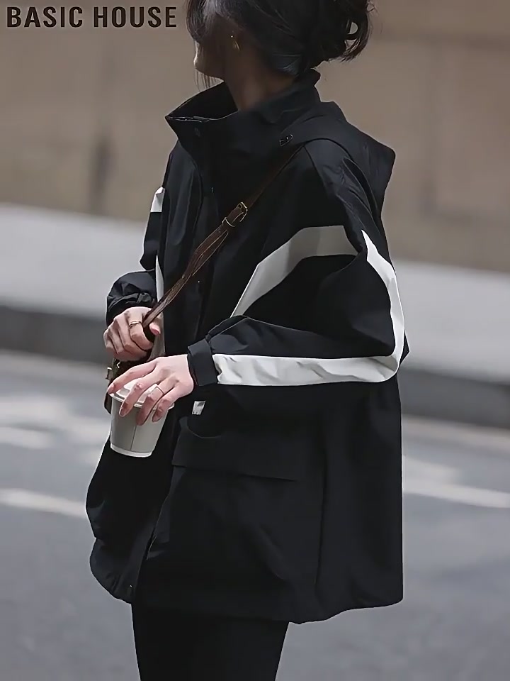 百家好这件撞色工装派克服，我穿了一周后，决定来聊聊它的真实体验！