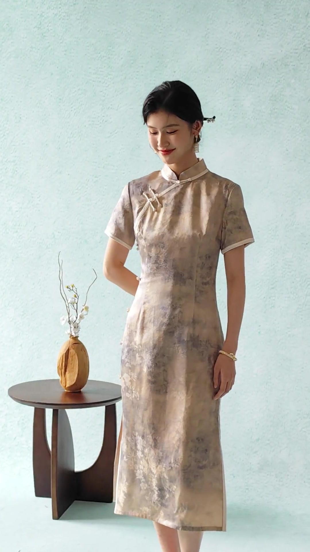 OMG！这旗袍也太高级了吧！金菊JINJU旗开得胜系列绝绝子！