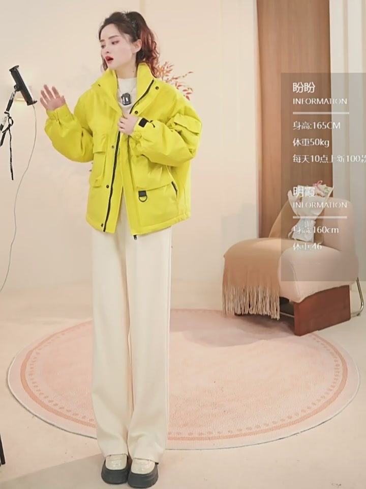 杭典剪标款魔术贴羽绒服：工装风也能这么“暖”心？