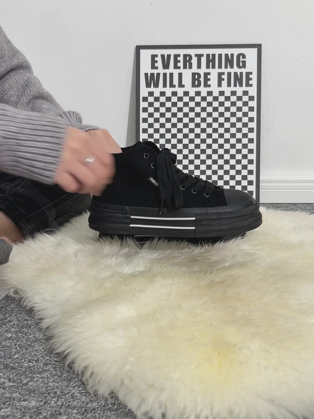 人本加绒保暖棉鞋：复古潮鞋界的“暖男”担当，学生党冬季必备！