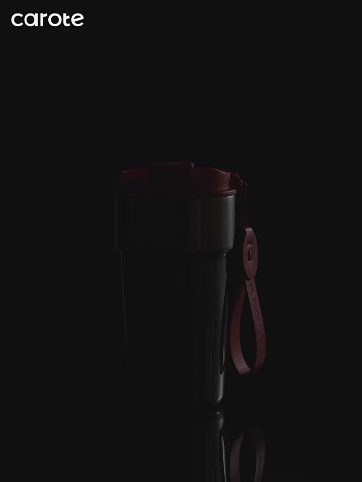 镜面灰彩盒装咖啡杯：颜值与实用并存，卡罗特Carote双饮咖啡杯500ml体验分享