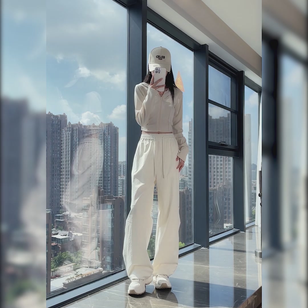 今芙工装裤测评：349元的卡其色阔腿裤，到底值不值得入？