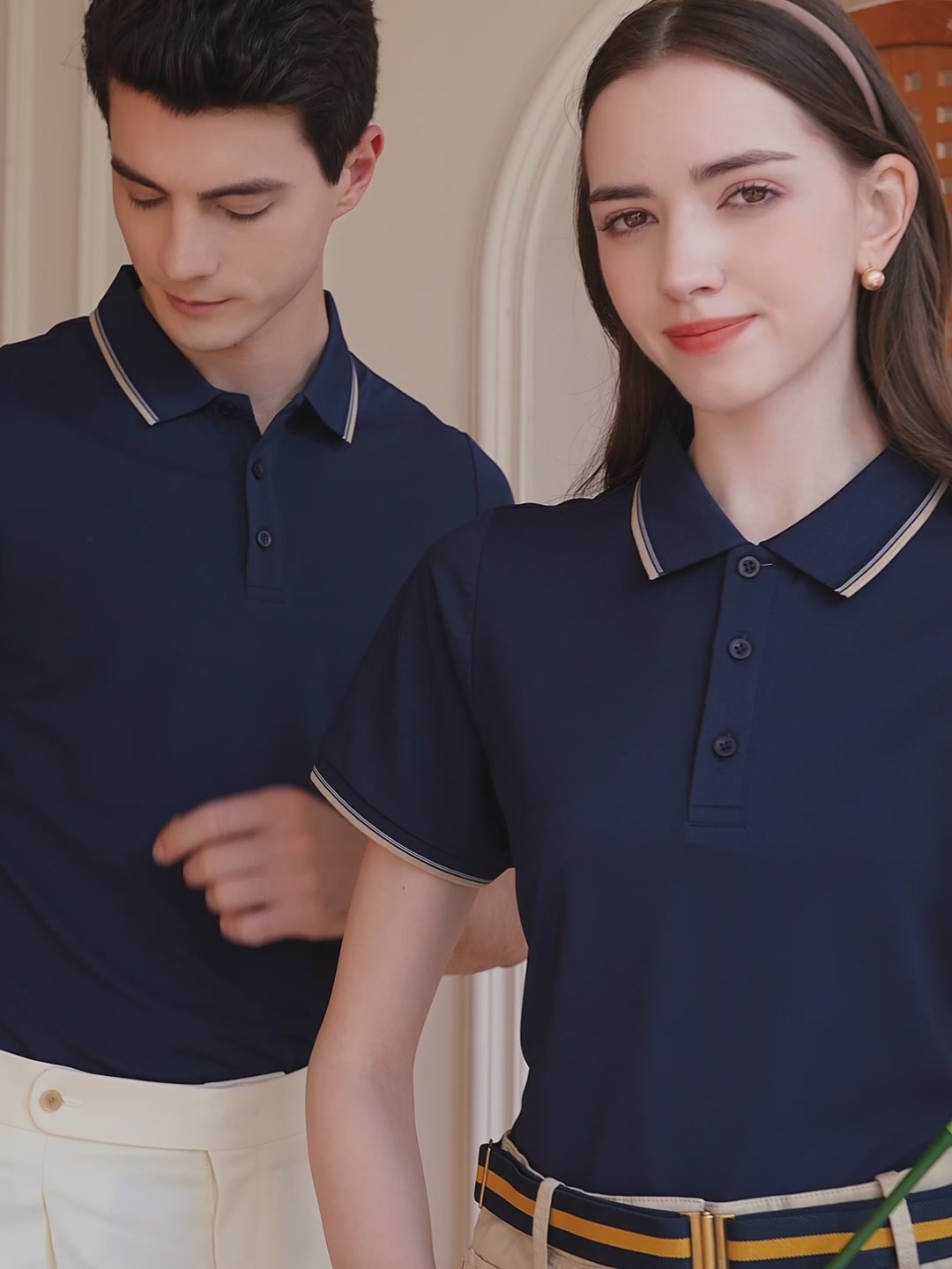 杜夫顿POLO衫：商务休闲两不误，冰丝透气让你秒变职场“冷”男神