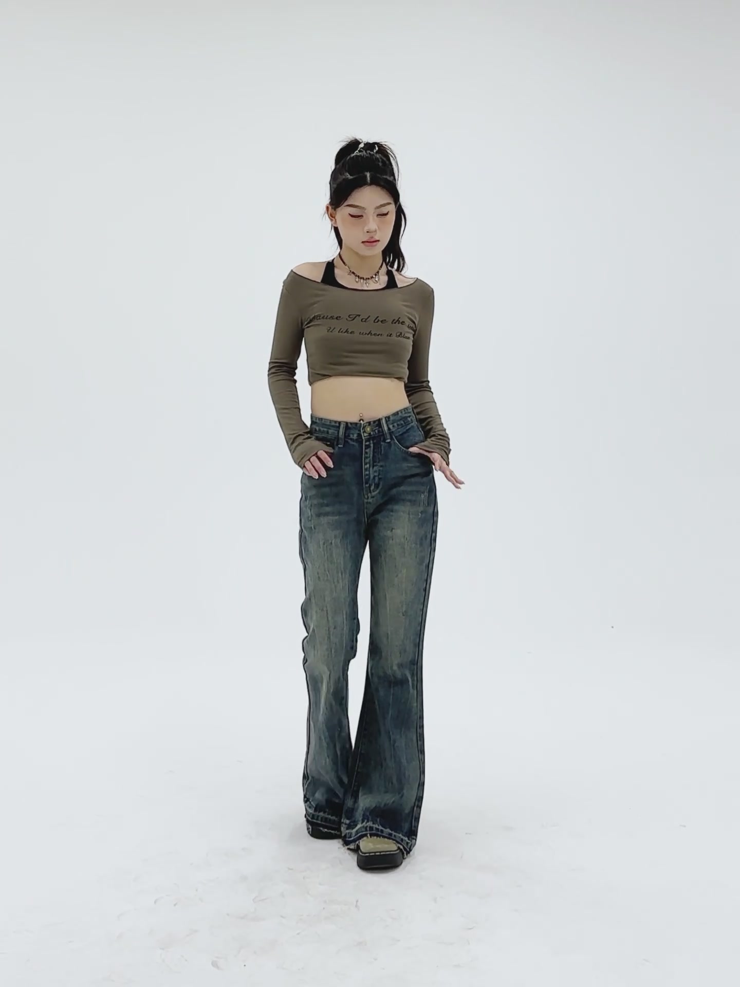 冬日显瘦神器！这条加绒牛仔裤让我告别臃肿，温暖又时髦✨