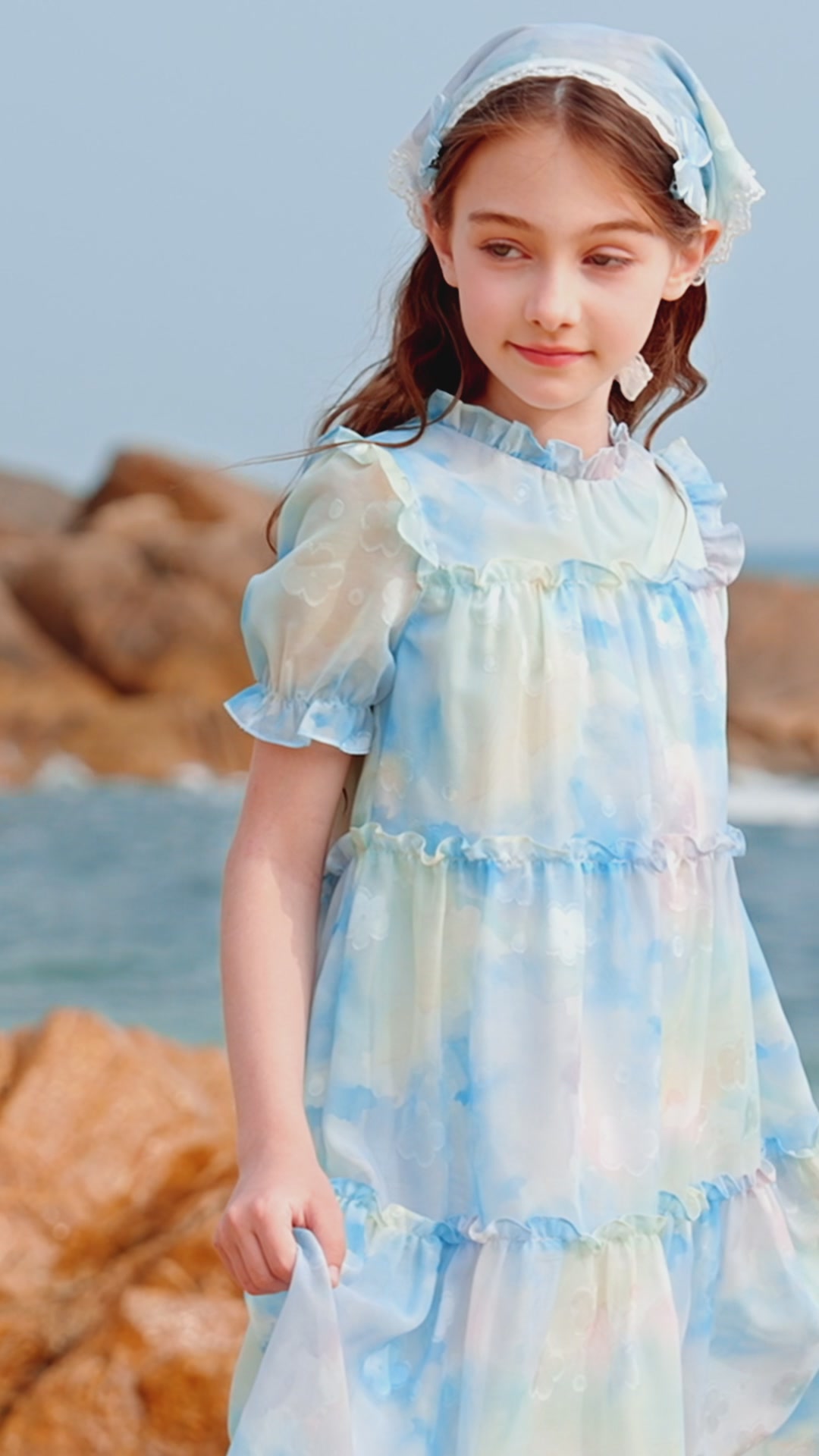 梦幻晕染，公主裙的魔法时刻——馋嘴狗BulldogAmy女童连衣裙体验分享