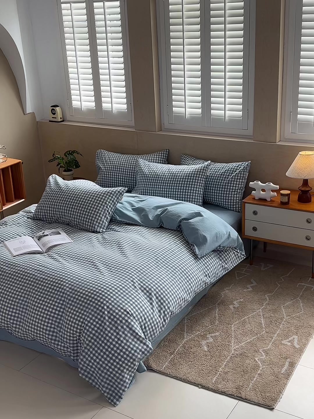 开学季必入！爸妈送我的A类全棉宿舍三件套，睡感绝了💤